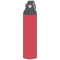 Portable Mini Fire extinguisher Emergency Model png