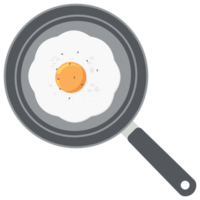 fritte uovo tuorlo frittura servendo cibo png