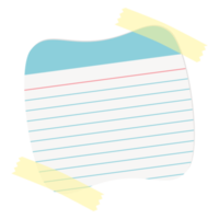 Sticky Paper Note Duct Washi Tape Bullet Journal png