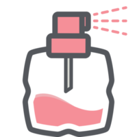 Perfume Spray Bottle Aesthetic Drawing Logo Symbol png
