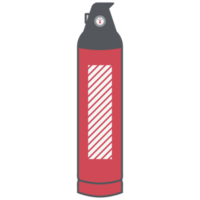 Portable Mini Fire extinguisher Emergency Model png