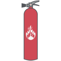 portable mini Feu extincteur urgence modèle png