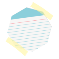 Sticky Paper Note Duct Washi Tape Bullet Journal png