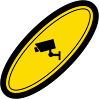 adesivo cctv Câmera logotipo símbolo ícone png