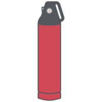 Portable Mini Fire extinguisher Emergency Model png