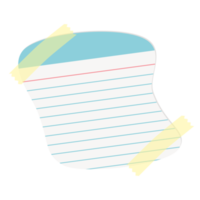 Sticky Paper Note Duct Washi Tape Bullet Journal png