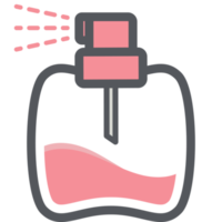 profumo spray bottiglia estetico disegno logo simbolo png