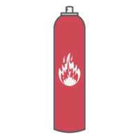 portátil mini fogo extintor emergência modelo png
