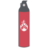 Portable Mini Fire extinguisher Emergency Model png