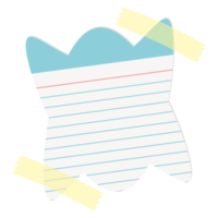 klebrig Papier Hinweis Leitung Washi Band Kugel Tagebuch png