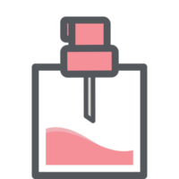 parfum bouteille esthétique dessin logo symbole png