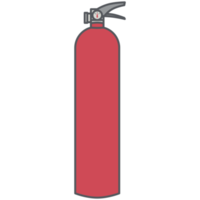 Portable Mini Fire extinguisher Emergency Model png