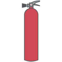 Portable Mini Fire extinguisher Emergency Model png