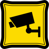autocollant vidéosurveillance caméra logo symbole icône png