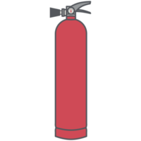 Portable Mini Fire extinguisher Emergency Model png