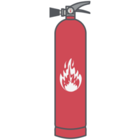 Portable Mini Fire extinguisher Emergency Model png