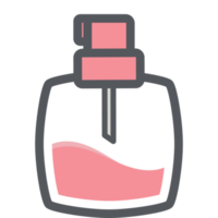 parfum fles esthetisch tekening logo symbool png