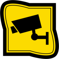 adesivo cctv Câmera logotipo símbolo ícone png