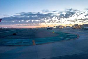 up in the air flying from LAX california photo