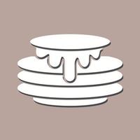 Pancake Vector Icon