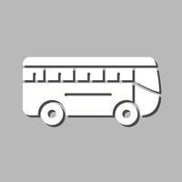 icono de vector de bus