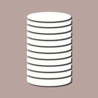 Stack of Coins Vector Icon