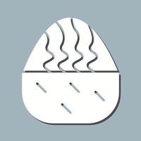 Cream Muffin Vector Icon