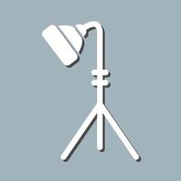 Unique Light Stand Vector Icon