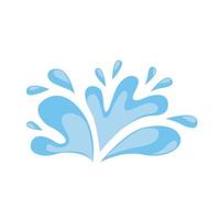 Water Splash  icon vector. drops illustration sign. ocean symbol. sea logo. water source mark. vector