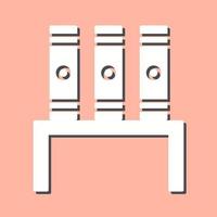 Unique Bookstand Vector Icon