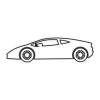 Automobile icon vector. car illustration sign collection. vehicle symbol. auto logo. vector