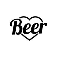 cerveza icono vector colocar. alcohol ilustración firmar recopilación. bar símbolo o logo.