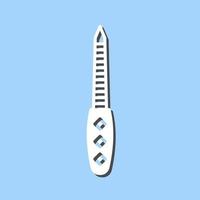 Nail File Vector Icon