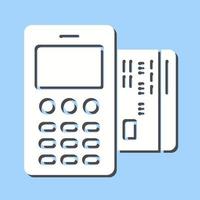 Card Machine Vector Icon