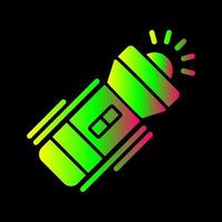 Flashlight Vector Icon