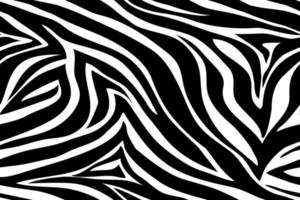 Vector animal print. Zebra ornament. Seamless pattern