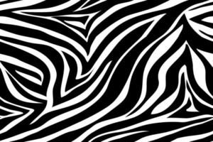 Vector animal print. Zebra ornament. Seamless pattern