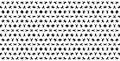 polkadot black and white texture background pattern vector