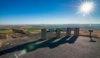 nature scenes around steptoe butte park and farmlands photo