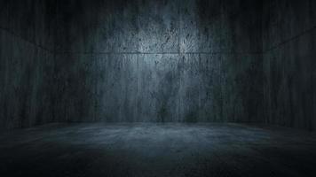 Grunge abstract room with urban metallic background. 3d rendering photo