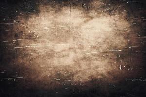 Wheathered rust and scratched steel texture background. 3d illustration photo