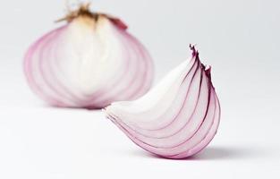 fresh shallot or onion photo