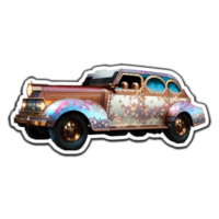 Creative Decorated Car png
