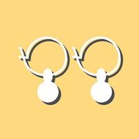 Earrings Vector Icon