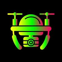 Camera Drone Unique Vector Icon