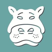 Hippo Vector Icon