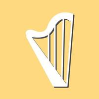 Harp Vector Icon