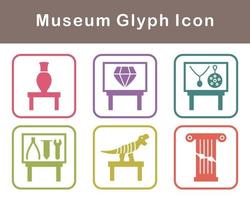 Museum Vector Icon Set