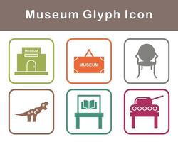 Museum Vector Icon Set