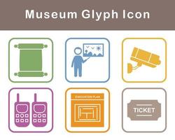 Museum Vector Icon Set